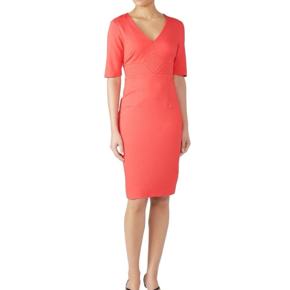 ❗️FINAL❗️ TRINA TURK Coral Pink Sheath Dress 🔴🔴